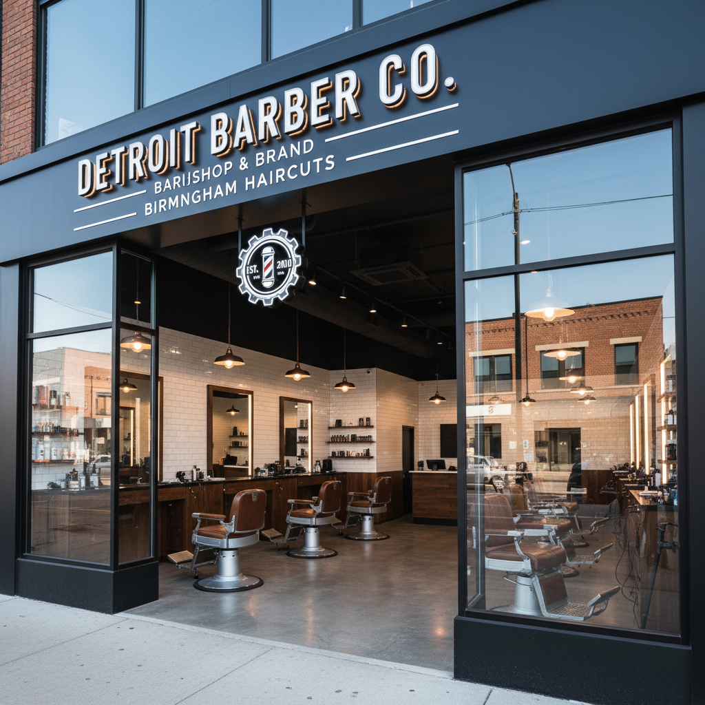Detroit Barber Co. Barbershop & Brand - Birmingham Haircuts photo 2