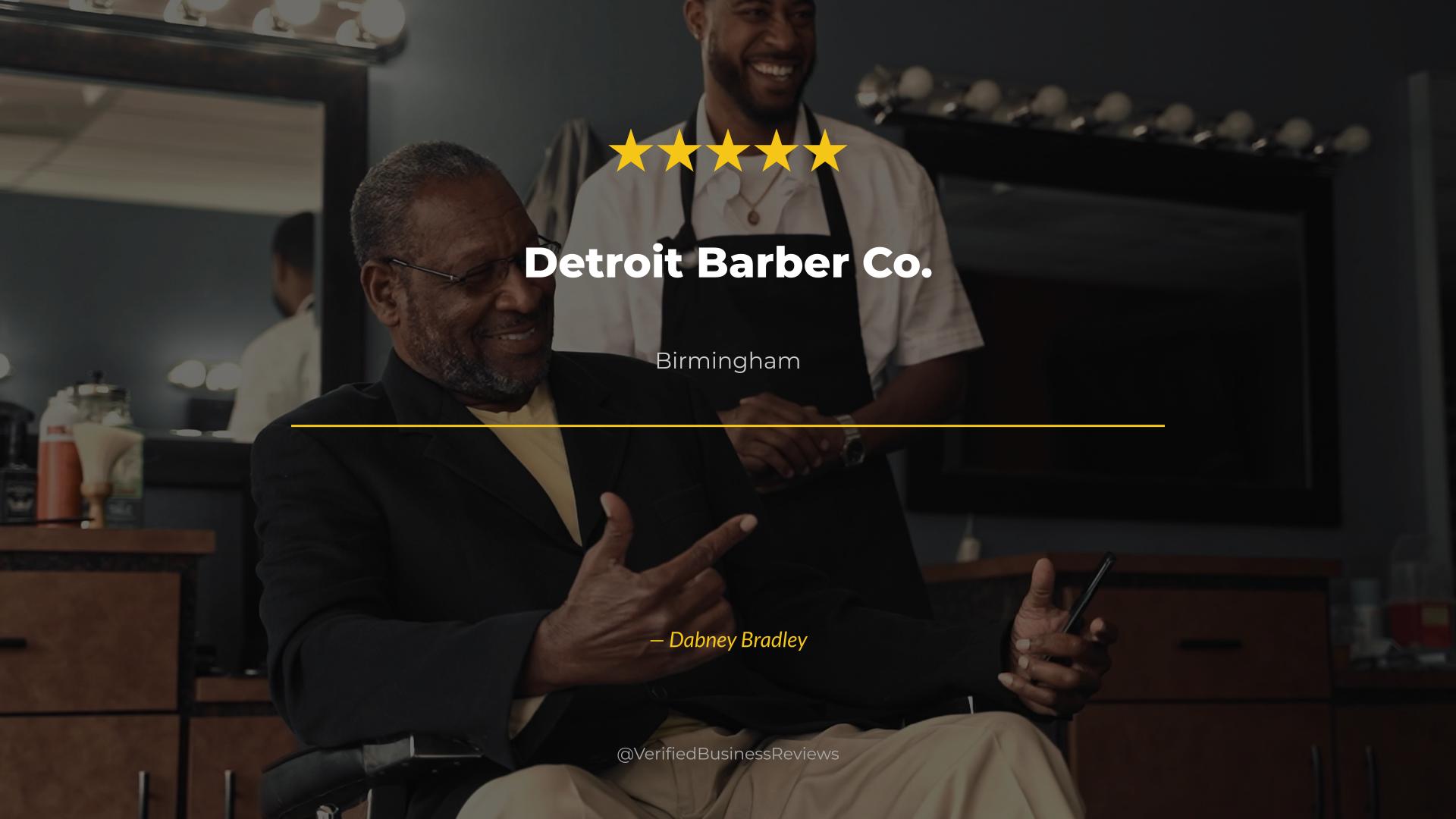 Video thumbnail for Detroit Barber Co. Barbershop & Brand - Birmingham Haircuts