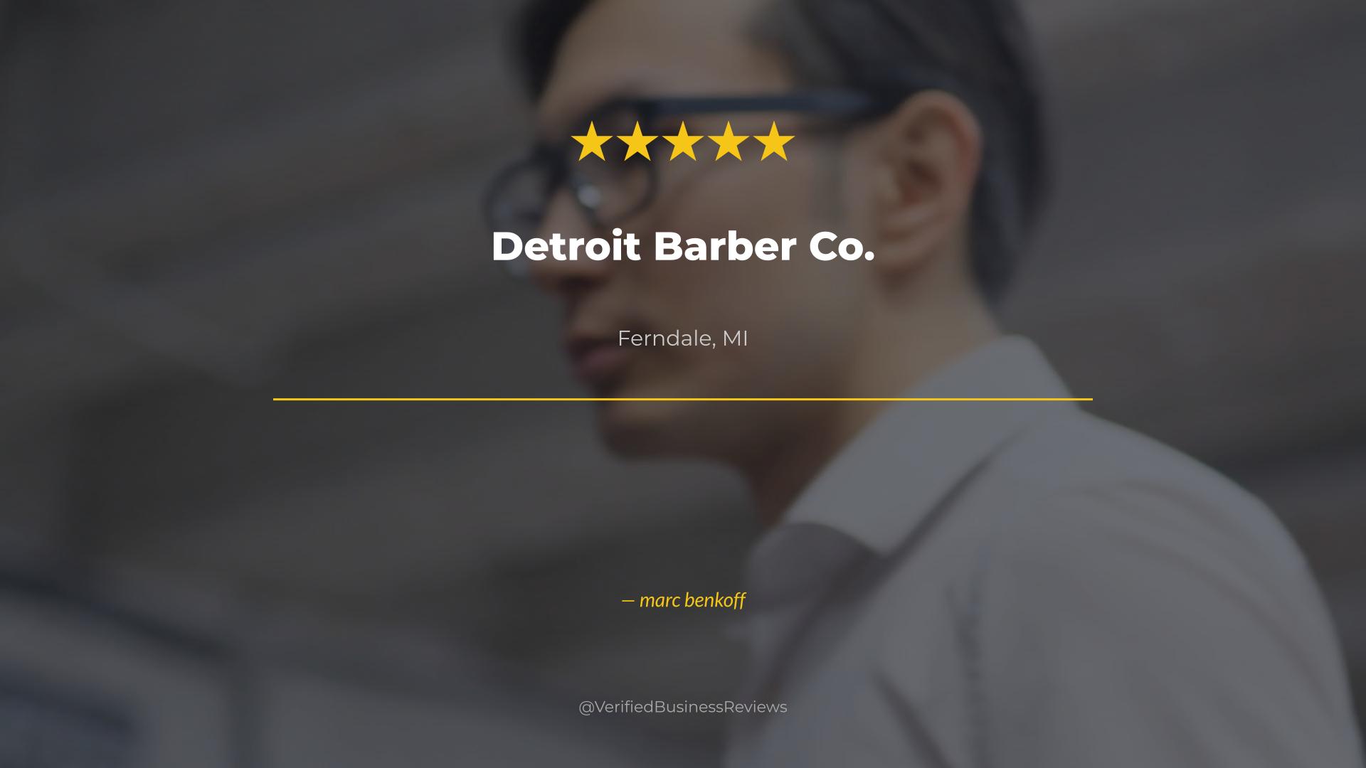 Video thumbnail for Detroit Barber Co.