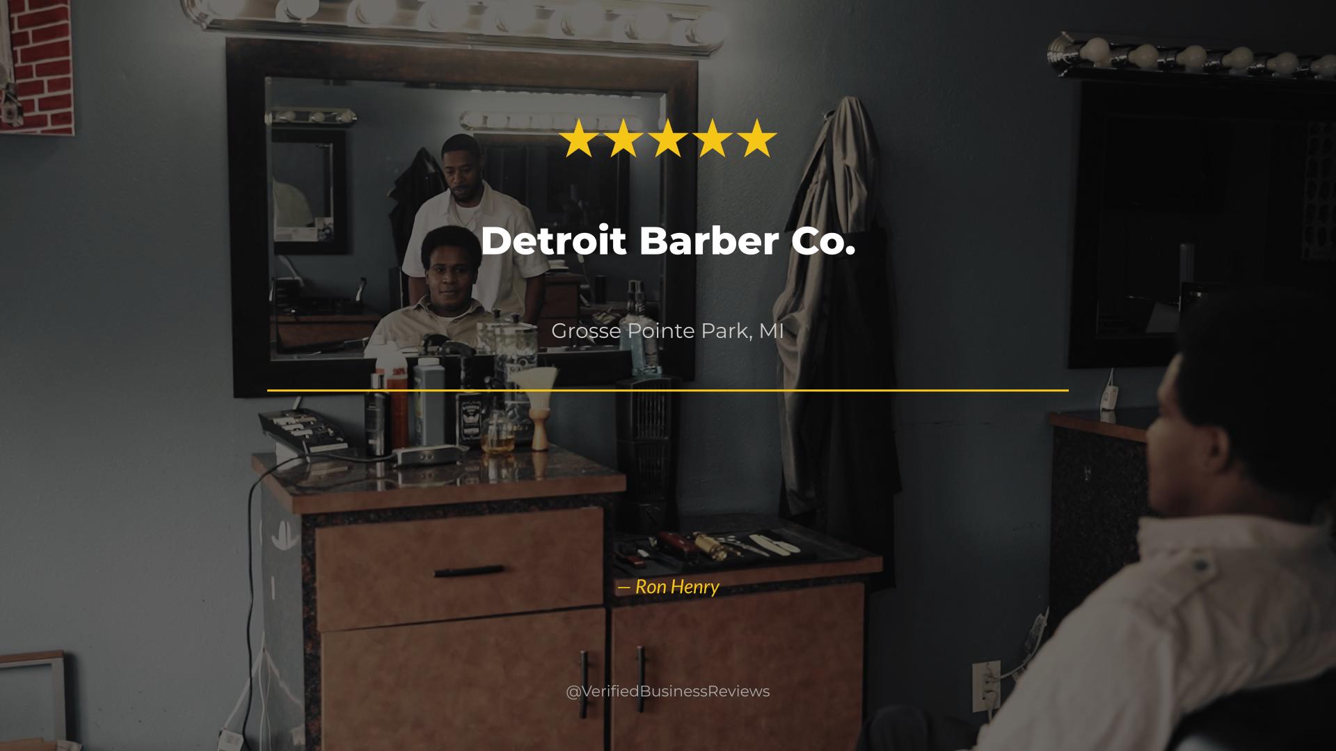 Video thumbnail for Detroit Barber Co. Barbershop & Brand - Grosse Pointe Park