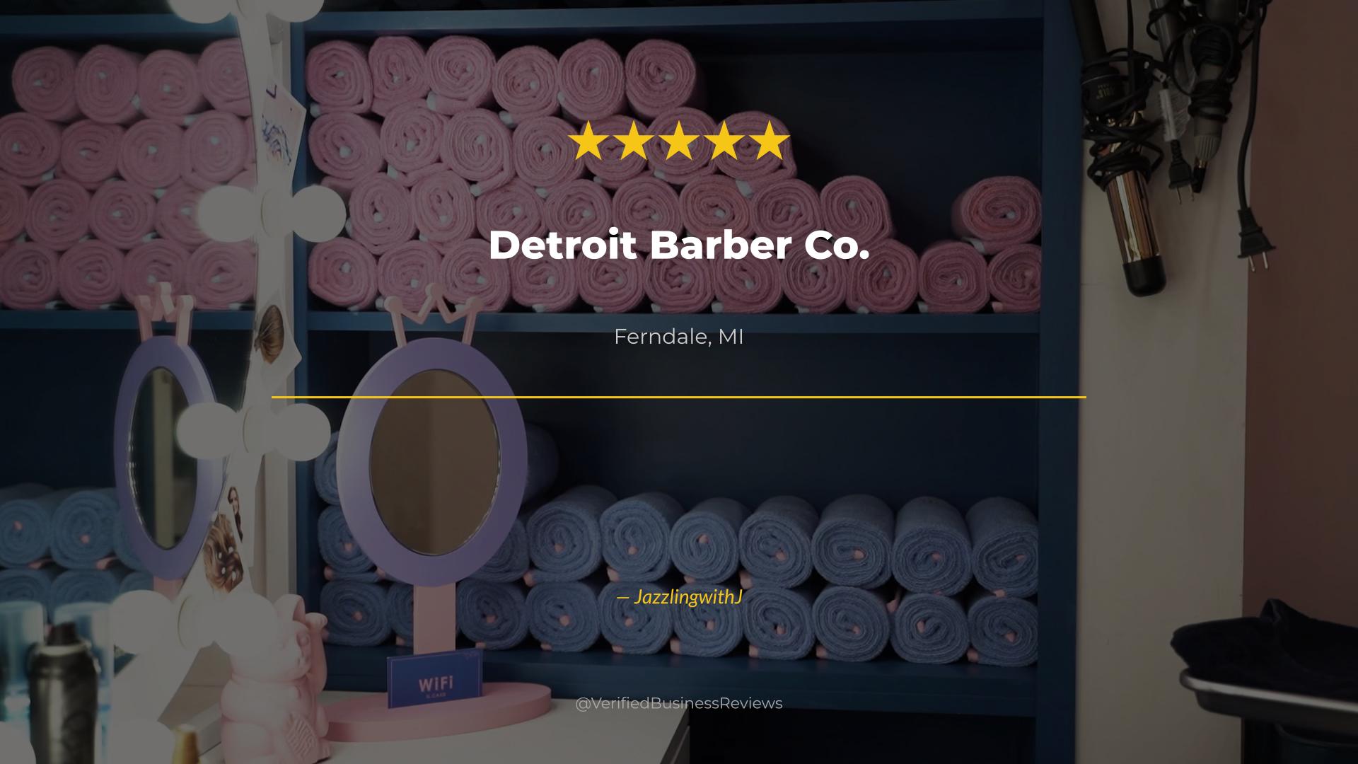 Video thumbnail for Detroit Barber Co.
