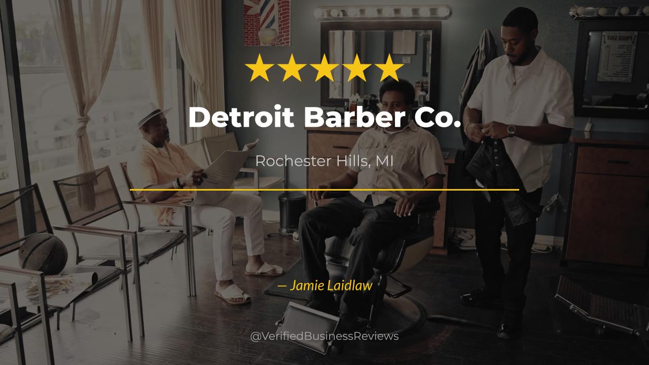 Video thumbnail for Detroit Barber Co. - Rochester Hills Haircuts