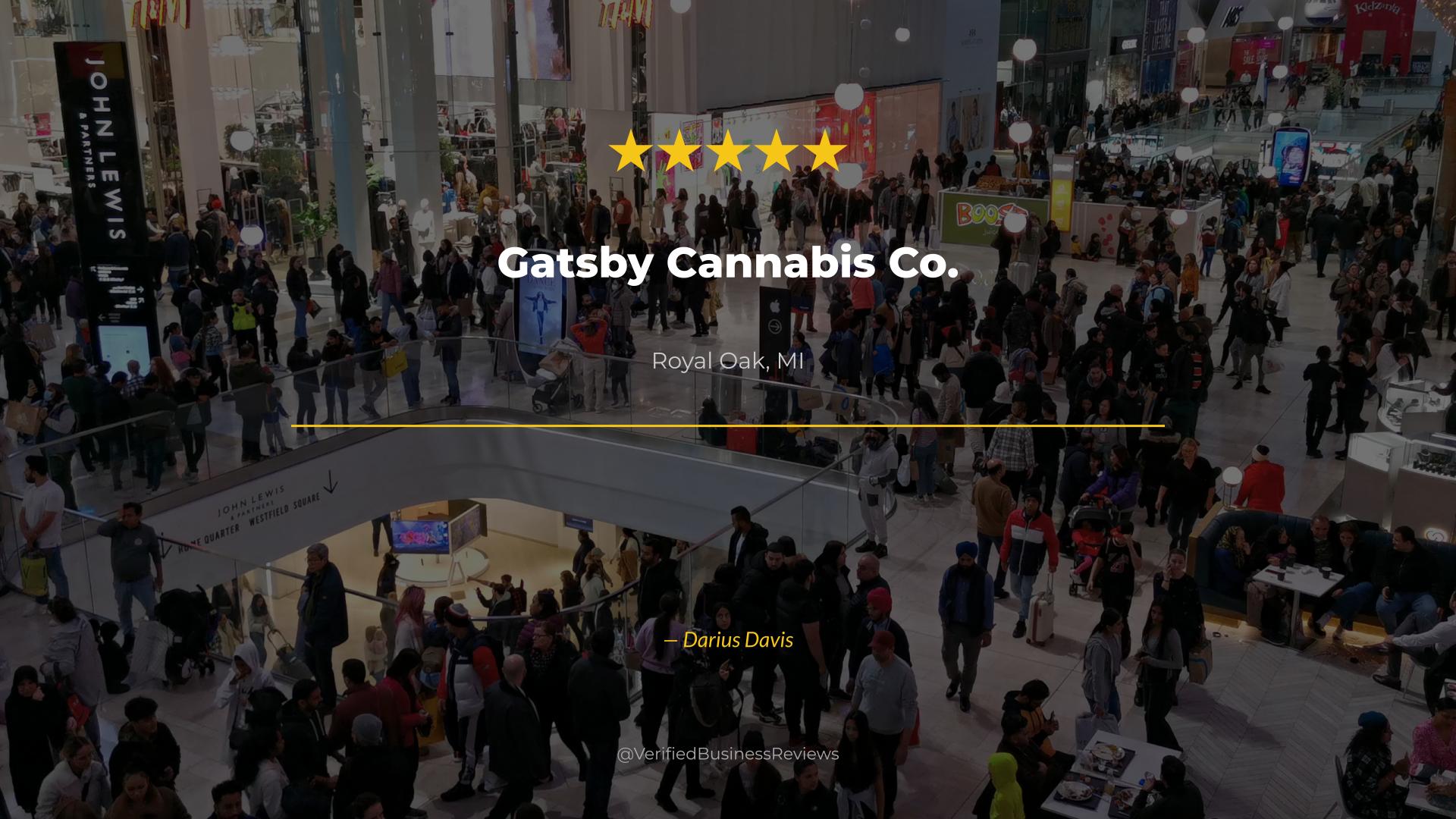 Video thumbnail for Gatsby Cannabis Co.