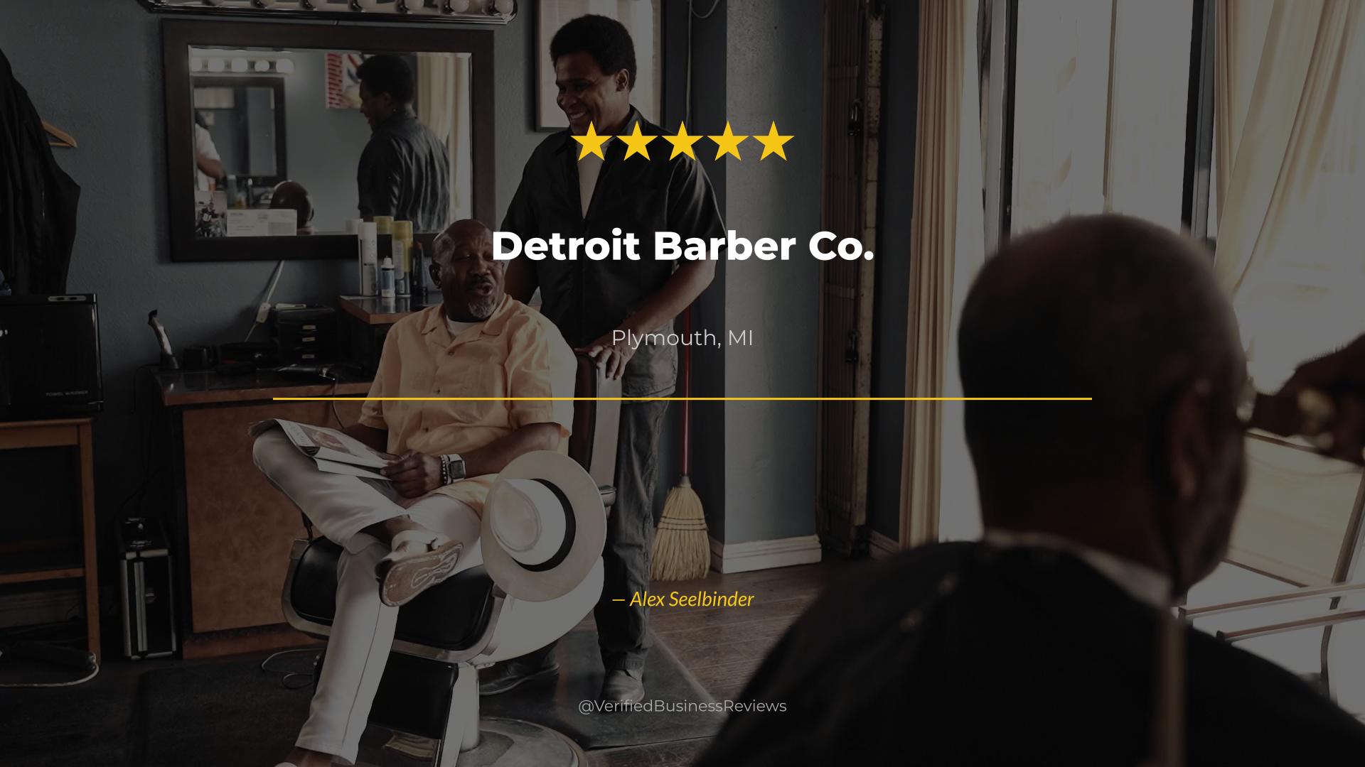 Video thumbnail for Detroit Barber Co. Barbershop & Brand - Plymouth Haircuts