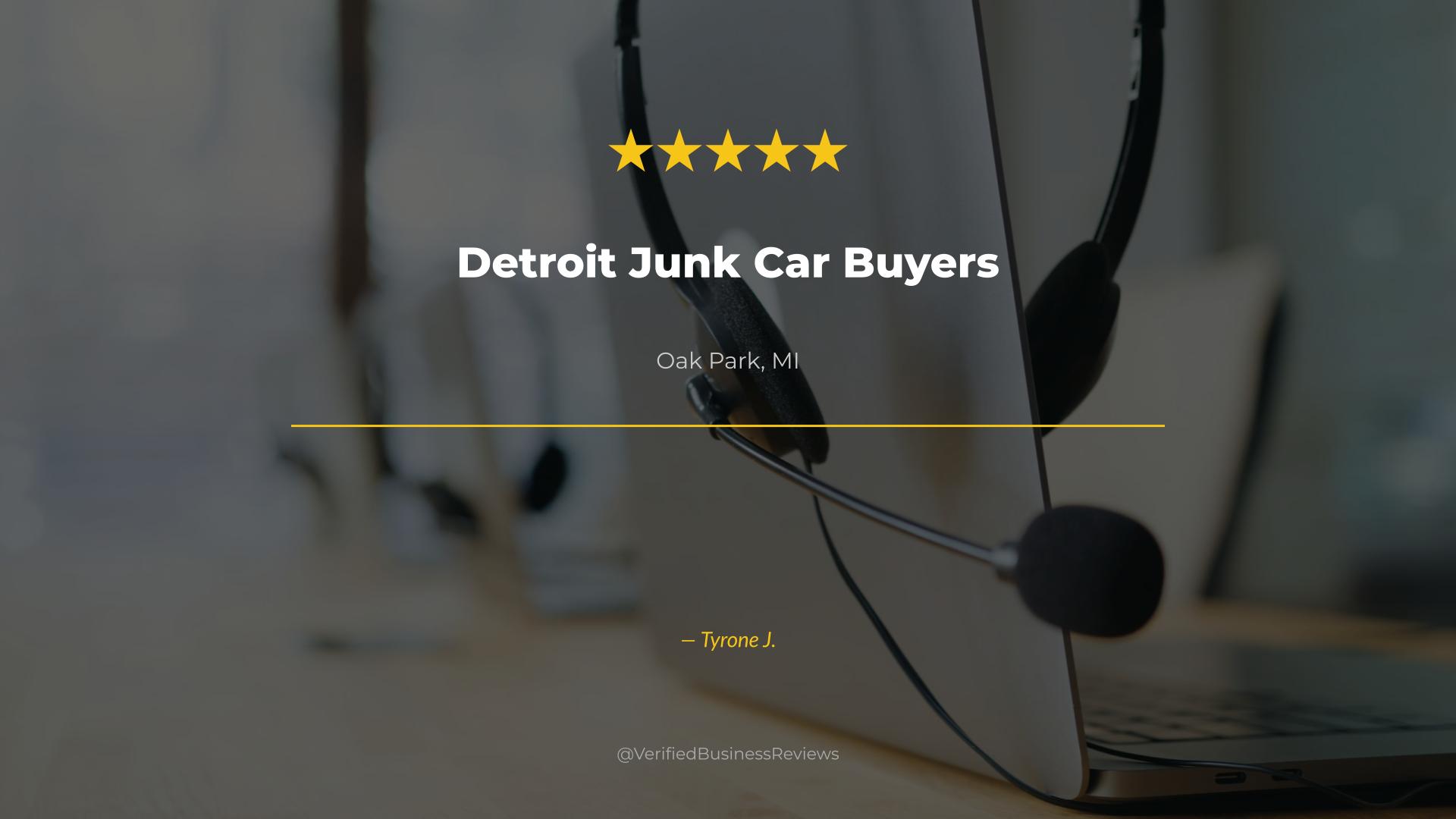 Video thumbnail for Detroit Junk Car Buyers