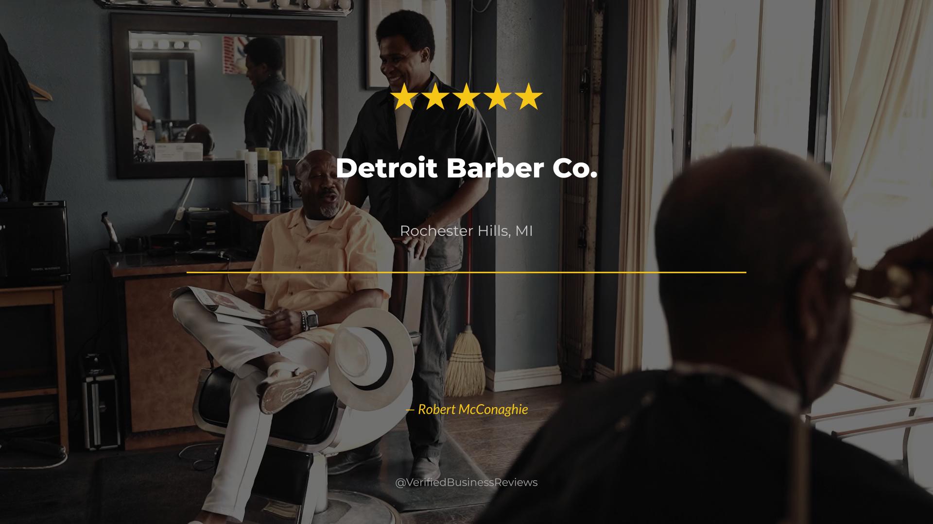 Video thumbnail for Detroit Barber Co. - Rochester Hills Haircuts