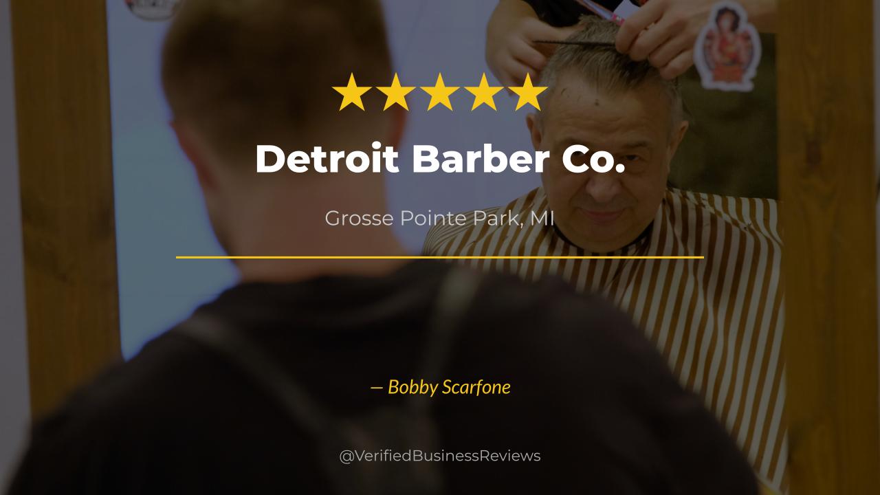 Video thumbnail for Detroit Barber Co. Barbershop & Brand - Grosse Pointe Park