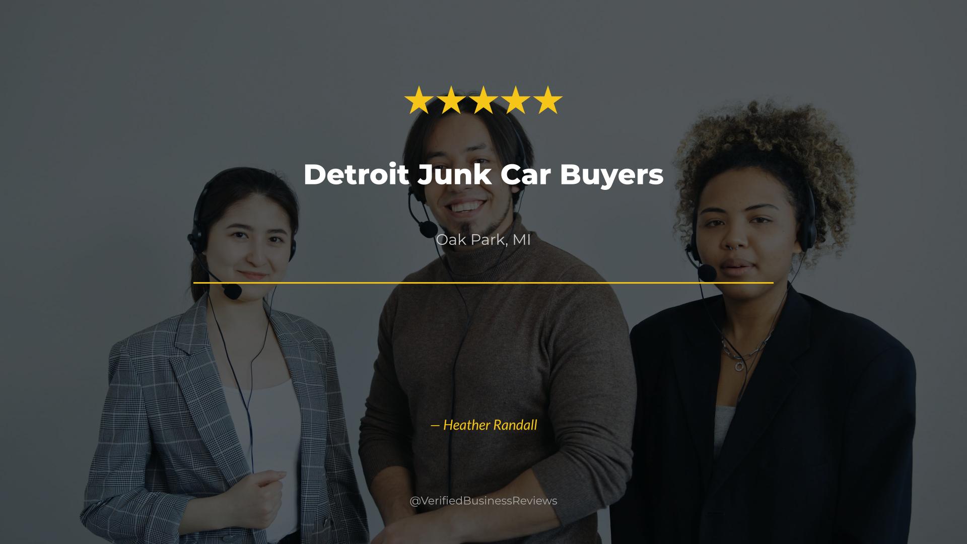 Video thumbnail for Detroit Junk Car Buyers