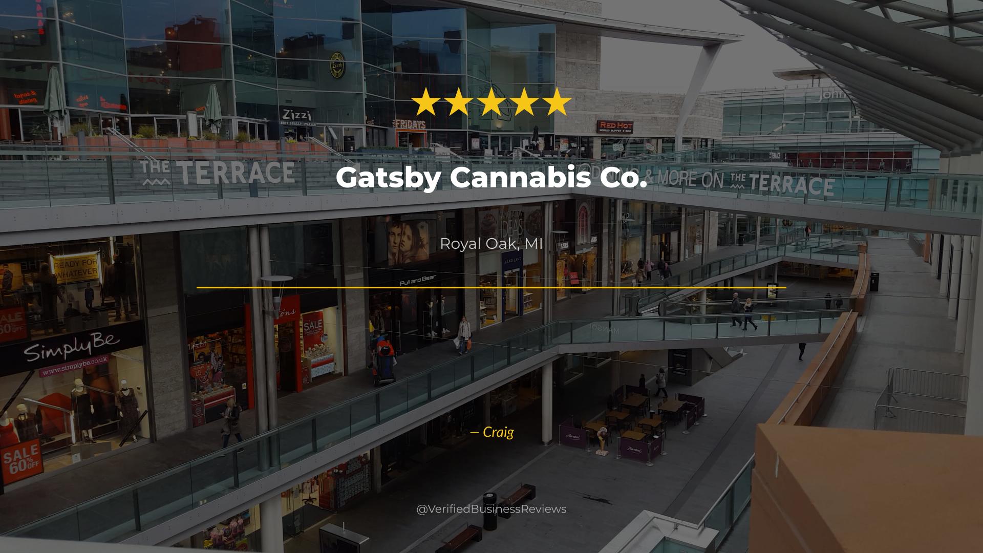 Video thumbnail for Gatsby Cannabis Co.