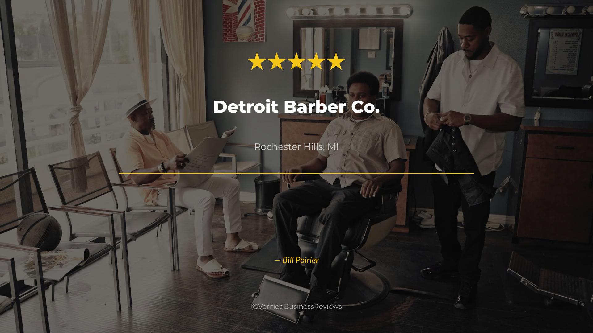 Video thumbnail for Detroit Barber Co. - Rochester Hills Haircuts