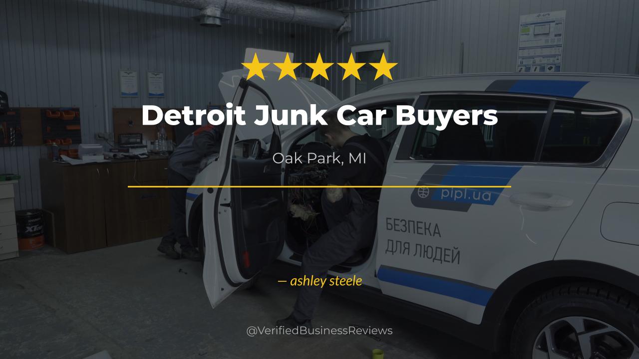 Video thumbnail for Detroit Junk Car Buyers