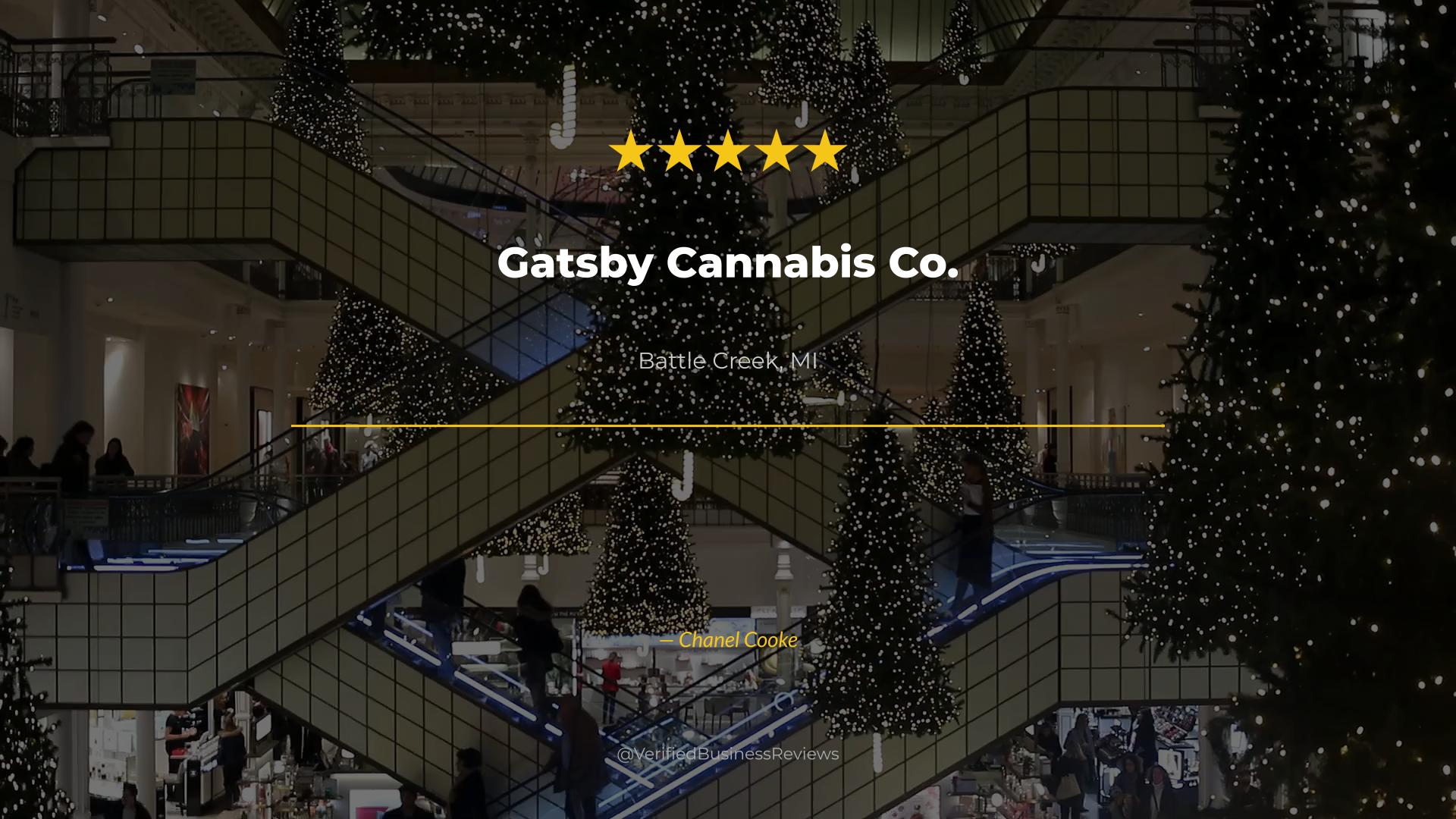 Video thumbnail for Gatsby Cannabis Co.