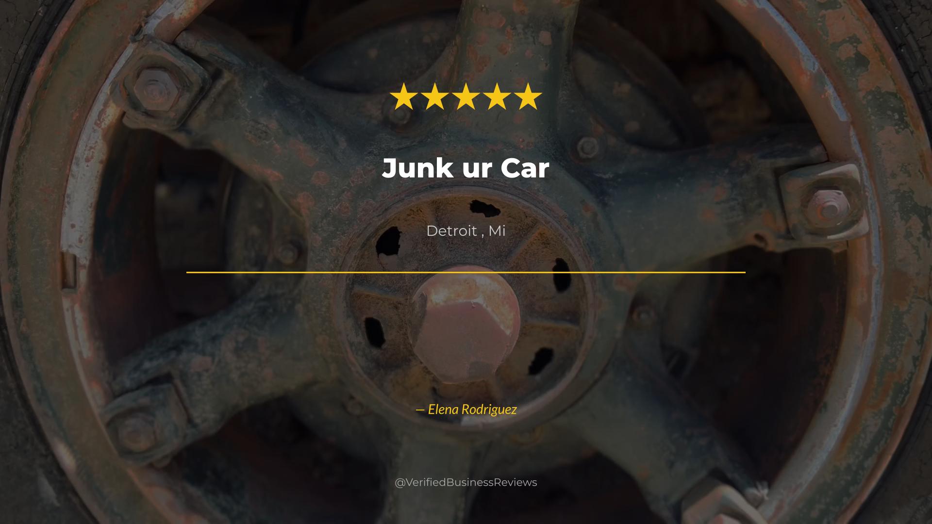 Video thumbnail for Junk ur Car 