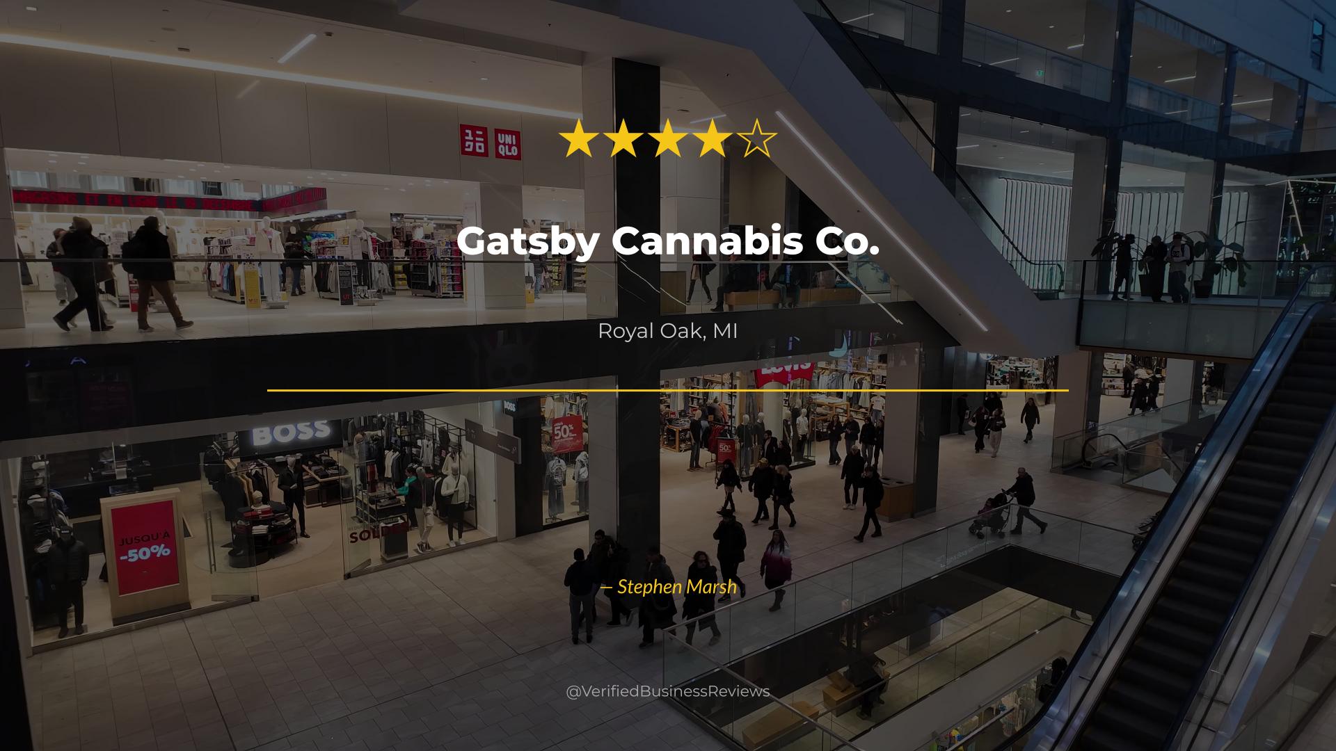 Video thumbnail for Gatsby Cannabis Co.