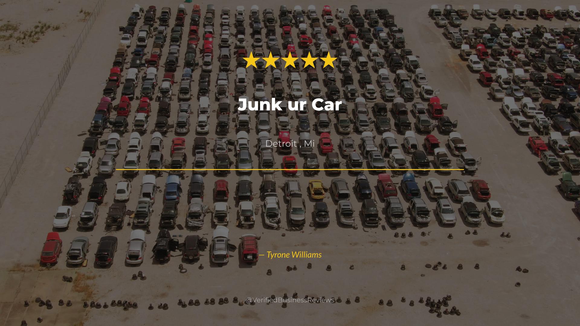 Video thumbnail for Junk ur Car 