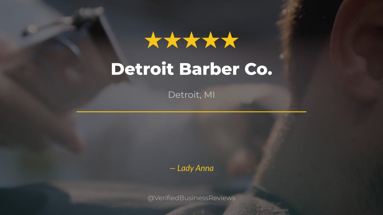 Video thumbnail for Detroit Barber Co. Barbershop & Brand - Corktown Haircuts