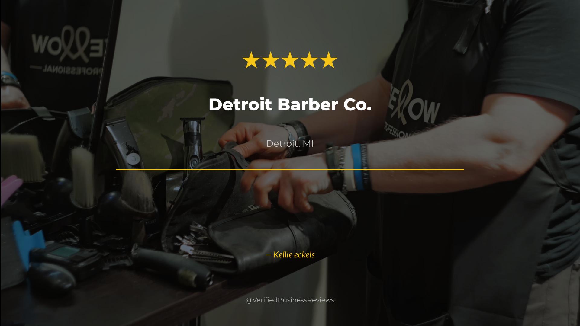Video thumbnail for Detroit Barber Co. Barbershop & Brand - Corktown Haircuts
