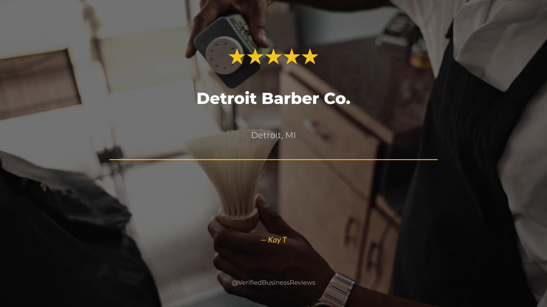 Video thumbnail for Detroit Barber Co. Barbershop & Brand - Corktown Haircuts
