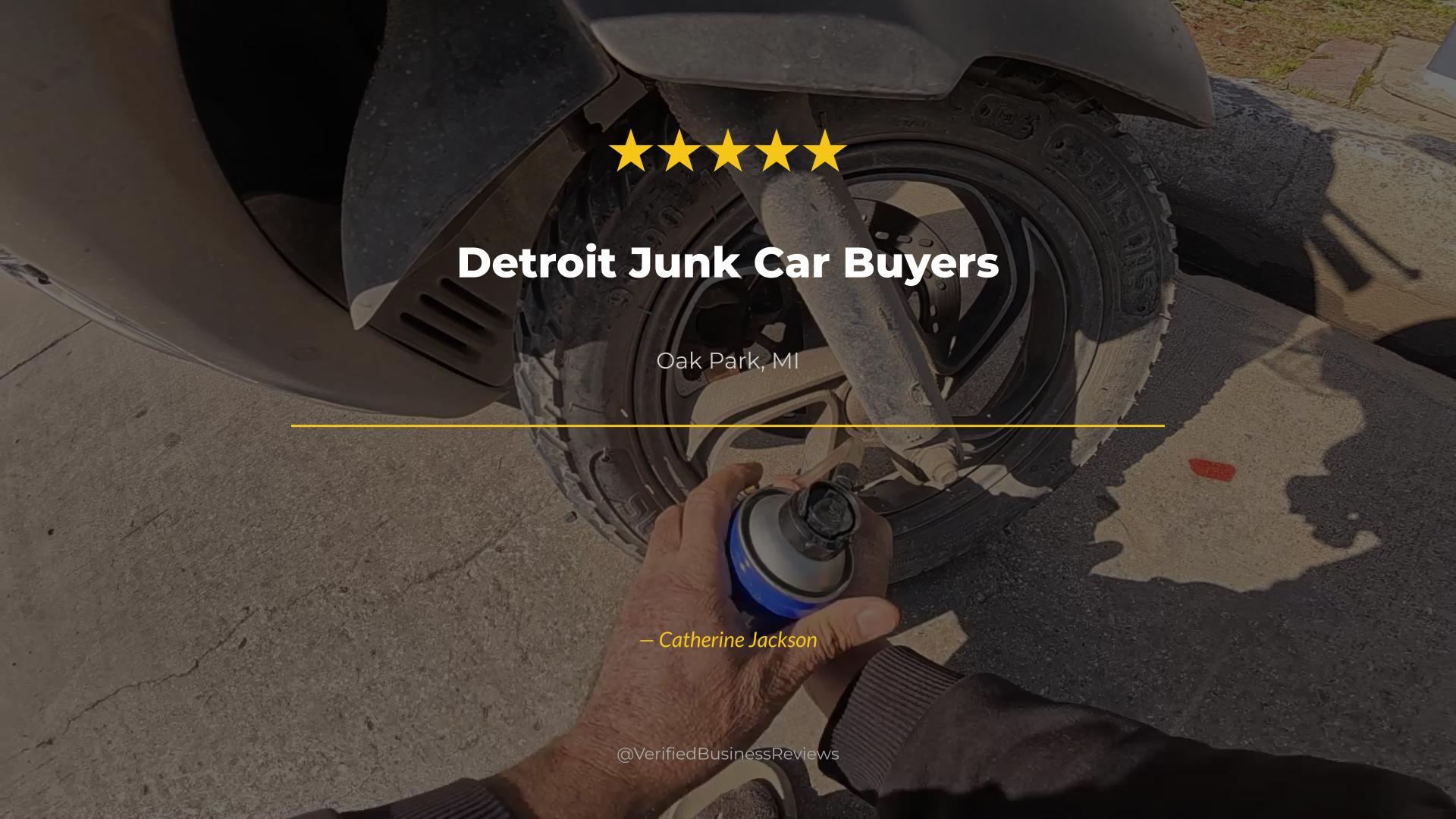 Video thumbnail for Detroit Junk Car Buyers