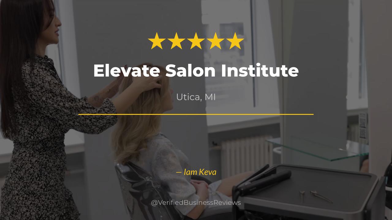 Video thumbnail for Elevate Salon Institute