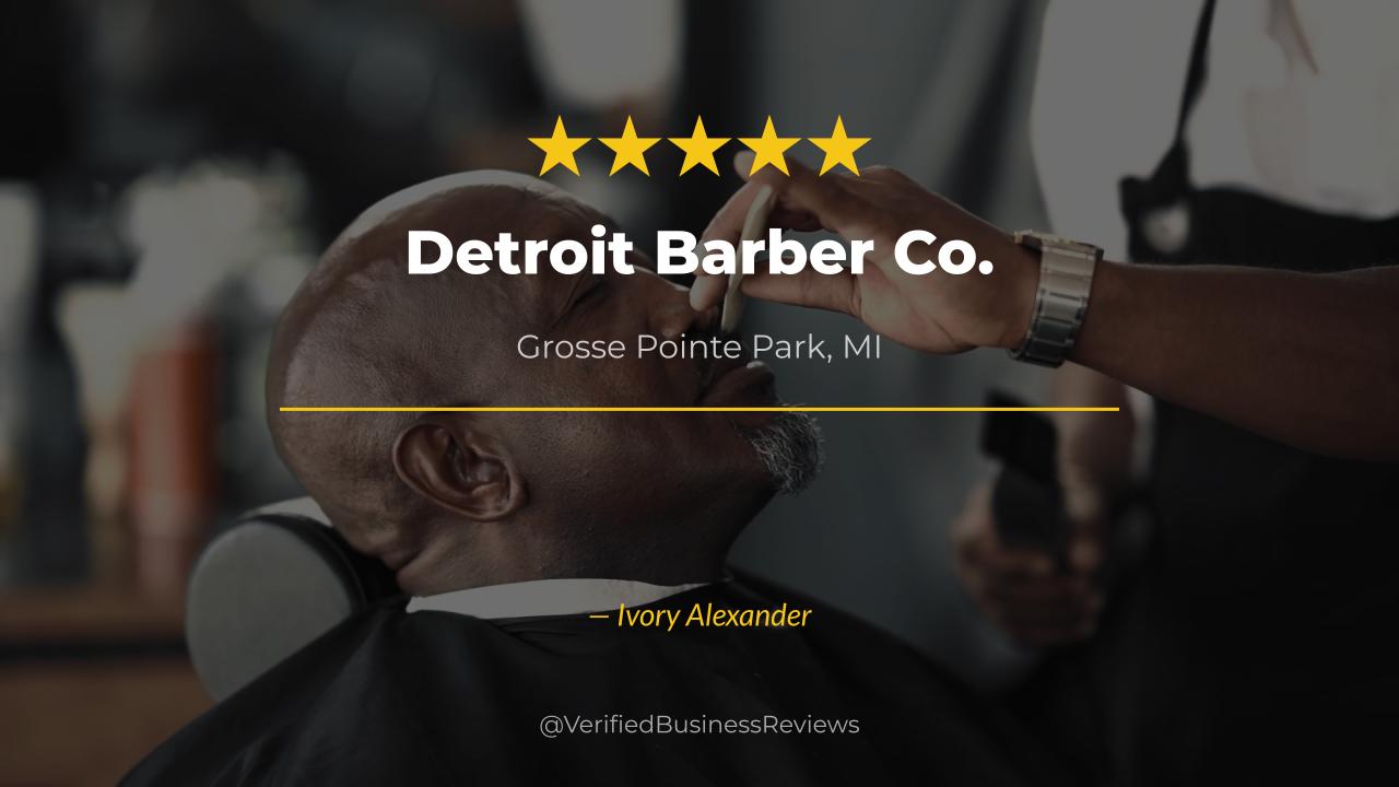 Video thumbnail for Detroit Barber Co. Barbershop & Brand - Grosse Pointe Park