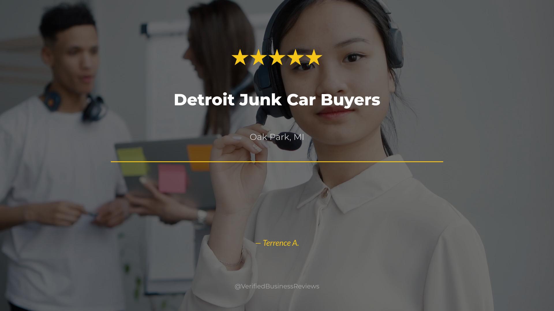 Video thumbnail for Detroit Junk Car Buyers