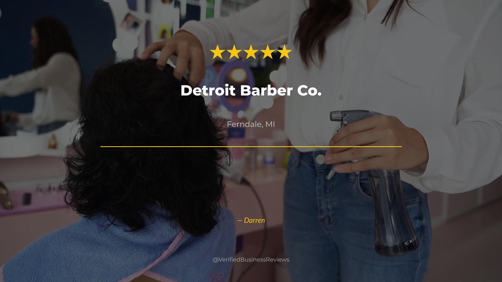 Video thumbnail for Detroit Barber Co.