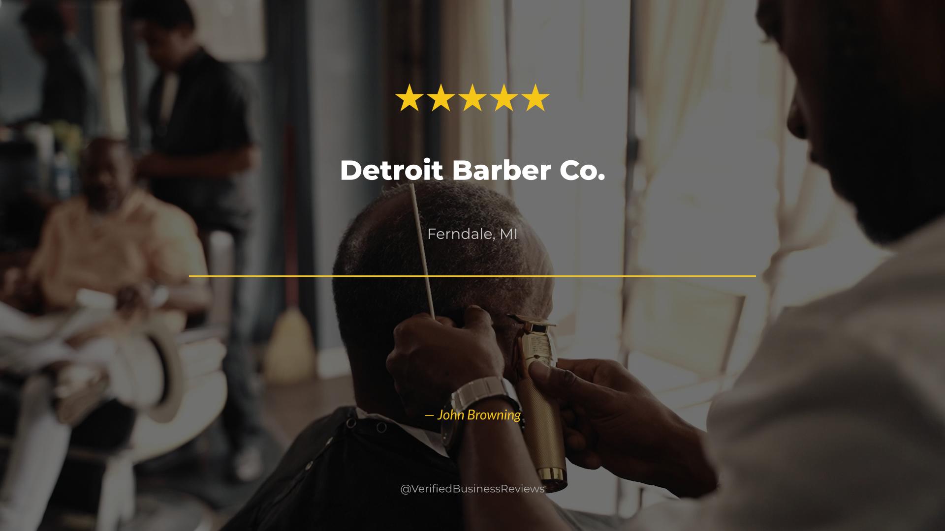Video thumbnail for Detroit Barber Co.