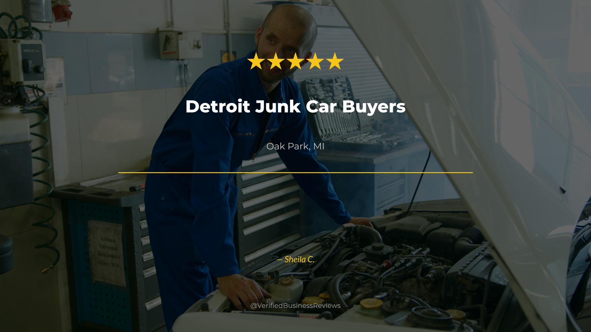 Video thumbnail for Detroit Junk Car Buyers