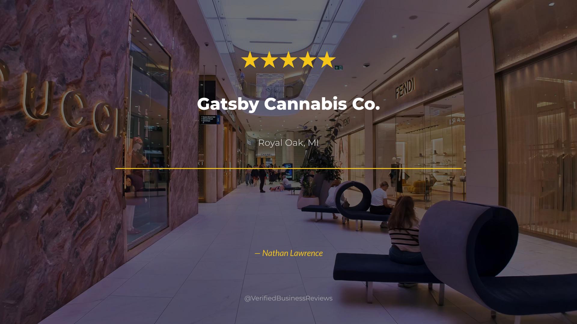 Video thumbnail for Gatsby Cannabis Co.
