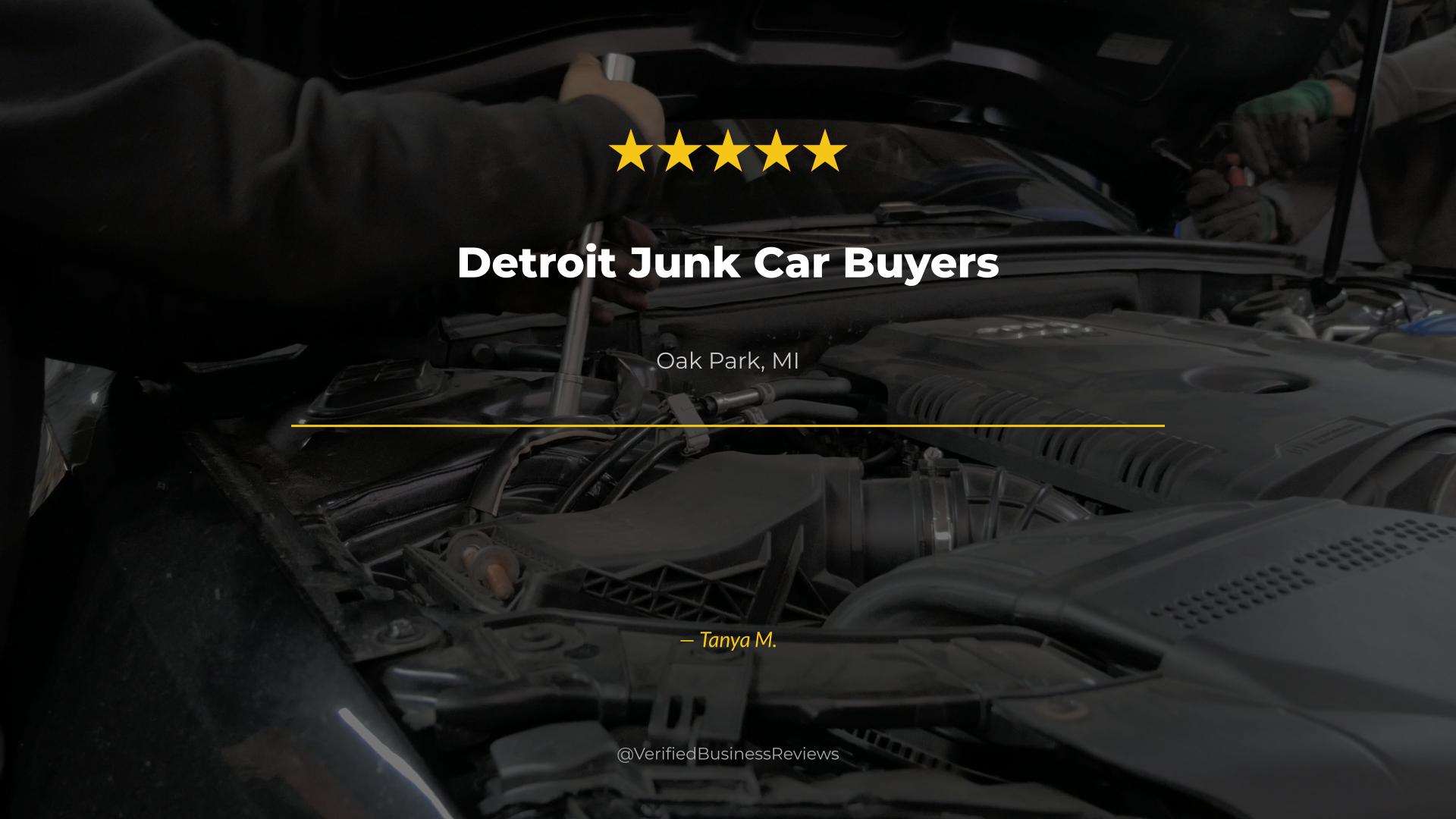Video thumbnail for Detroit Junk Car Buyers