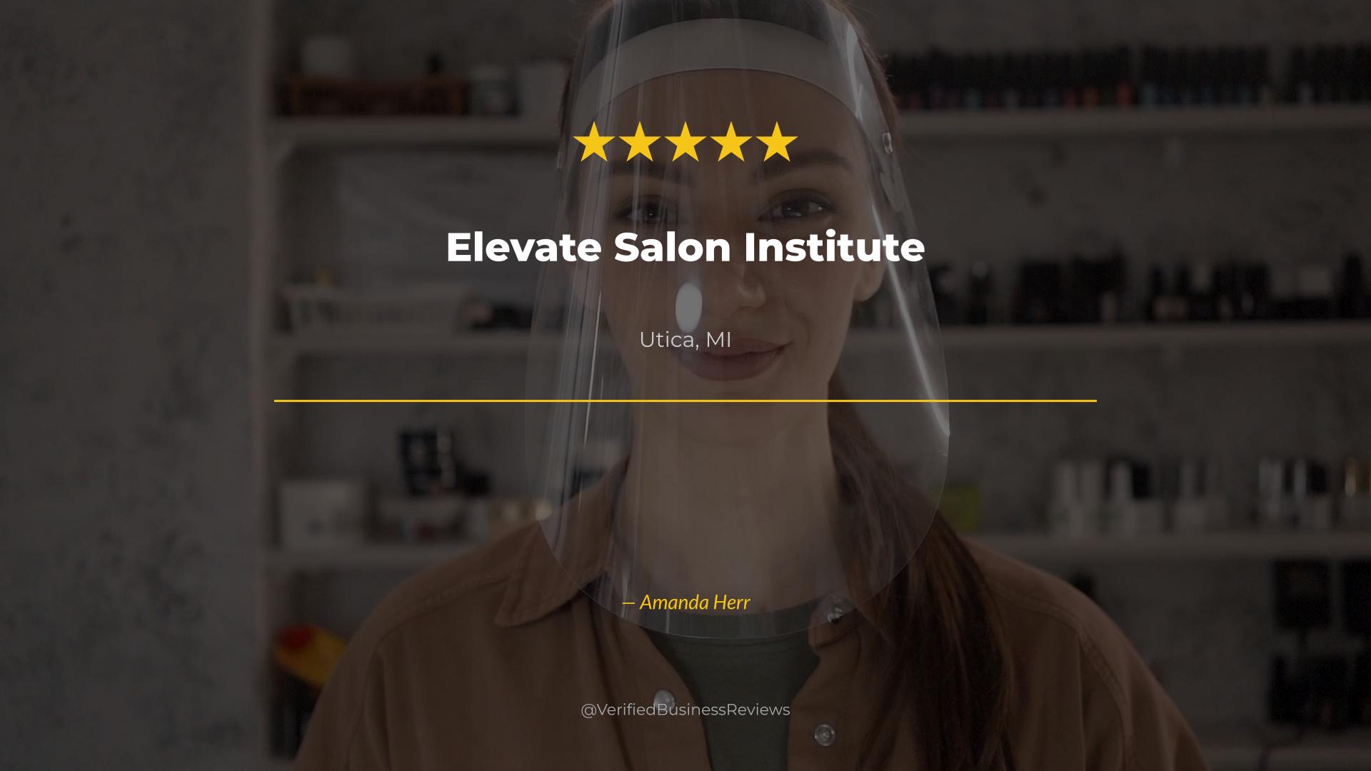 Video thumbnail for Elevate Salon Institute