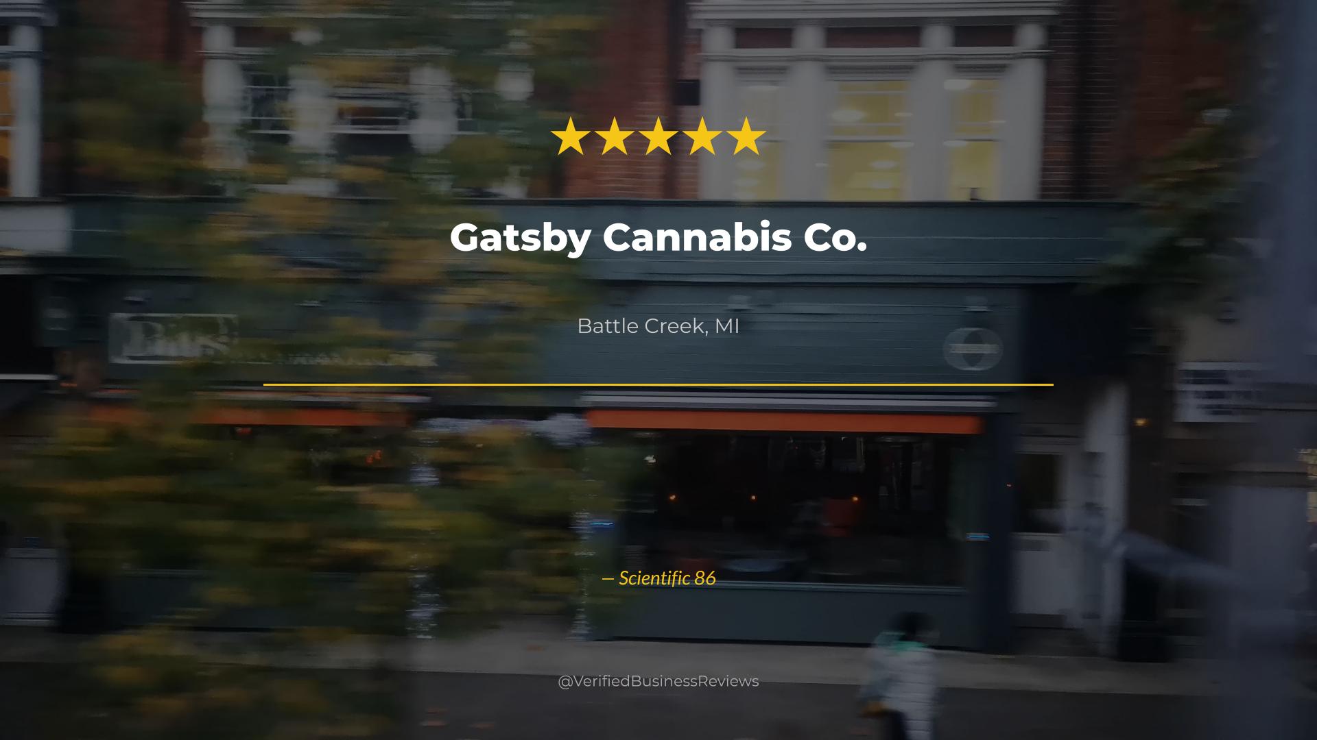 Video thumbnail for Gatsby Cannabis Co.