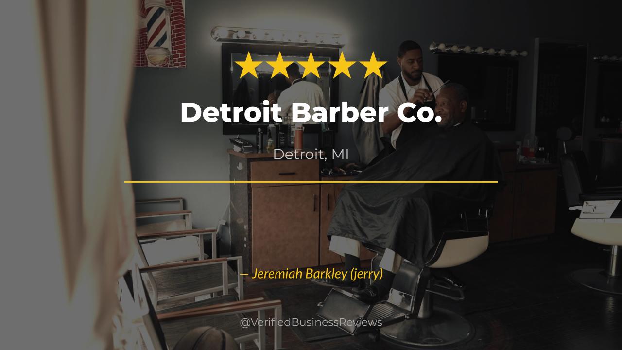 Video thumbnail for Detroit Barber Co. Barbershop & Brand - Corktown Haircuts