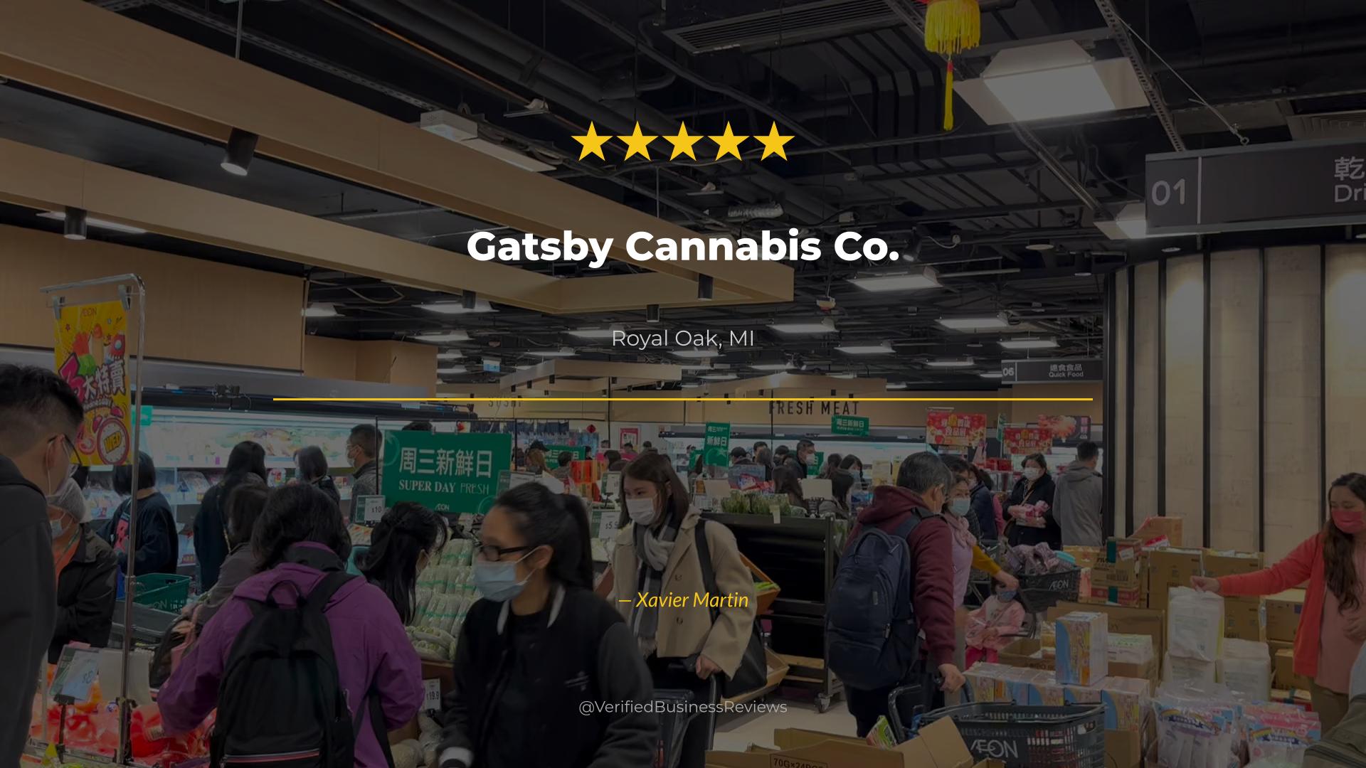 Video thumbnail for Gatsby Cannabis Co.
